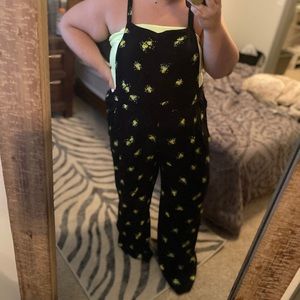 Torrid Lemon Overalls